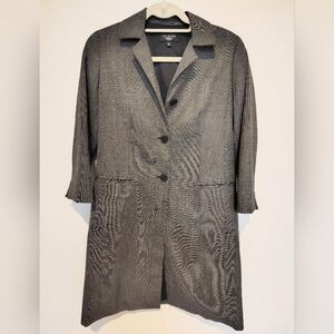 Talbot's Black Long Coat